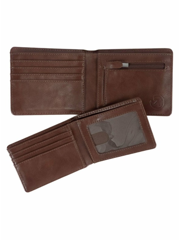 Meatfly Meatfly novčanik Darin Brown | Smeđa | Veličina