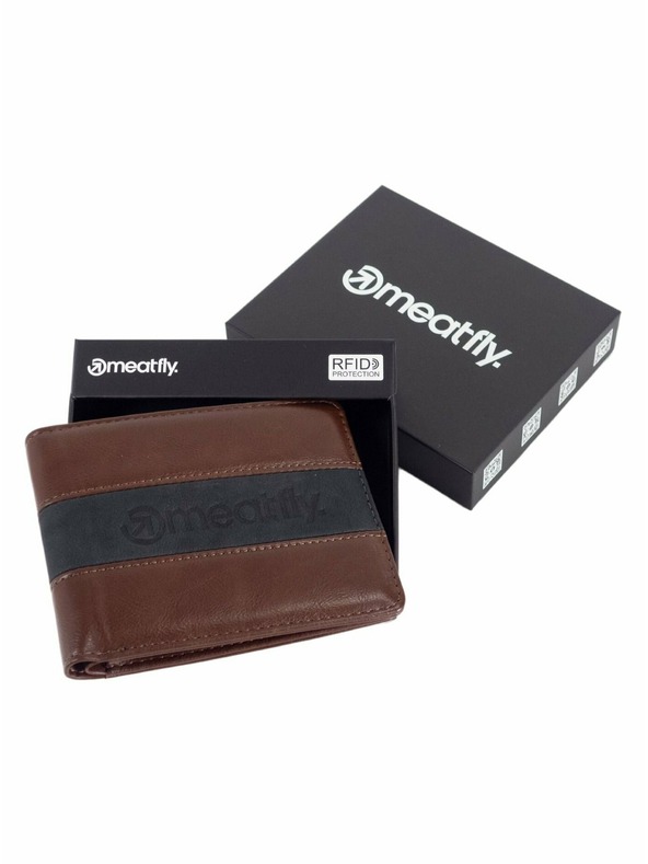 Meatfly Meatfly novčanik Lerick Brown | Smeđa | Veličina