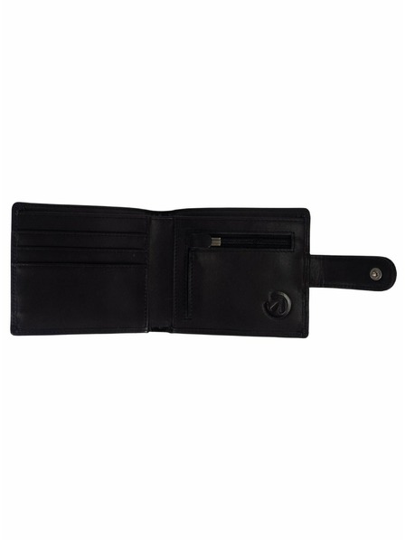 Meatfly Meatfly kožni novčanik Nathan Premium Black | Crna | Veličina