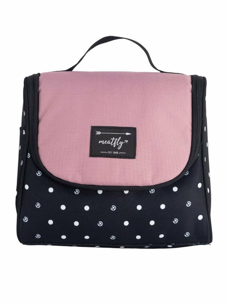 Meatfly Meatfly toaletna torbica Cara Black Dots