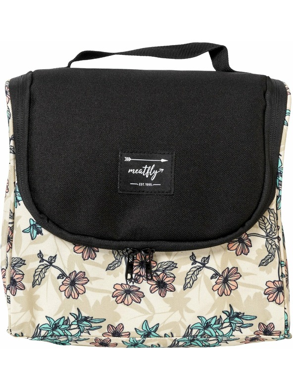 Meatfly Meatfly toaletna torbica Cara Fragnance Sand | Crna | Volumen 6 L