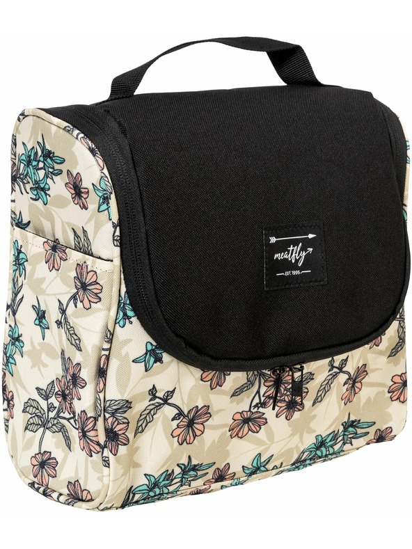 Meatfly Meatfly toaletna torbica Cara Fragnance Sand | Crna | Volumen 6 L