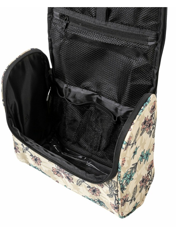 Meatfly Meatfly toaletna torbica Cara Fragnance Sand | Crna | Volumen 6 L