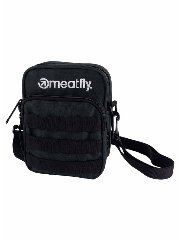 Meatfly Meatfly muška torba Hardy Charcoal | Siva | Volumen 1,5 L