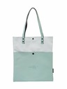 Meatfly Meatfly torba Janie Mint / Light Grey | Plava | Volumen 3 L