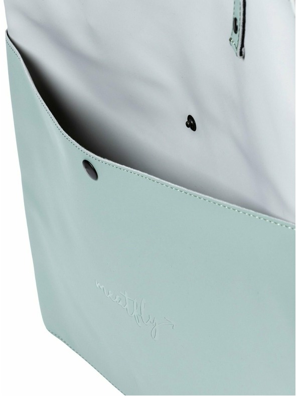 Meatfly Meatfly torba Janie Mint / Light Grey | Plava | Volumen 3 L