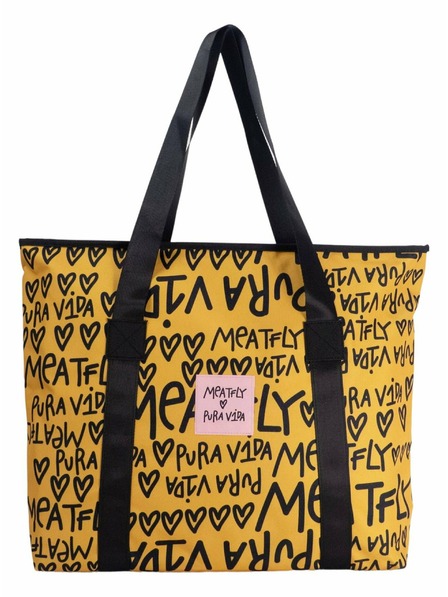 Meatfly Meatfly plažna torba X Pura Vida Skye Yellow/Black | Žuta | Veličina