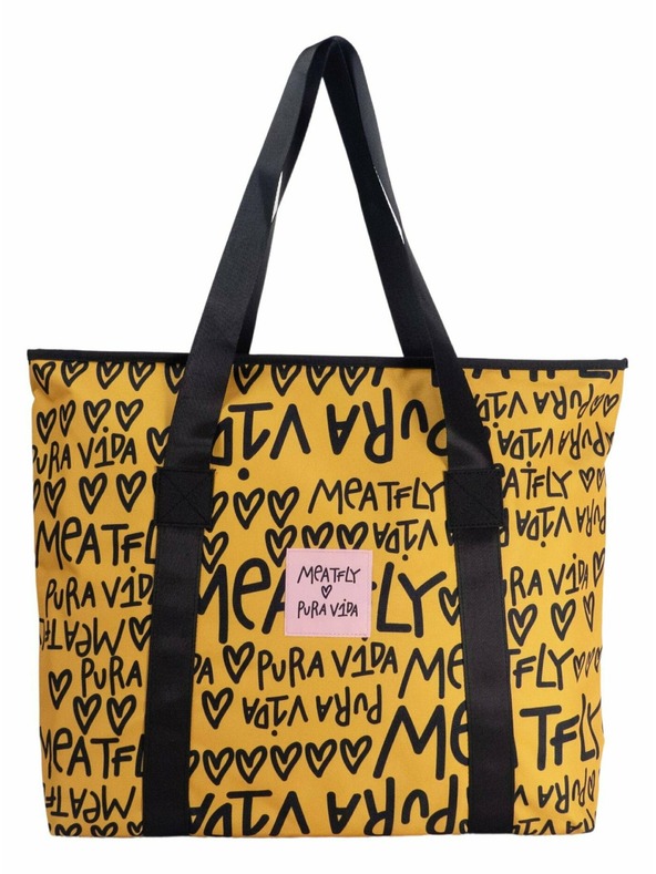 Meatfly Meatfly plažna torba X Pura Vida Skye Yellow/Black | Žuta | Veličina