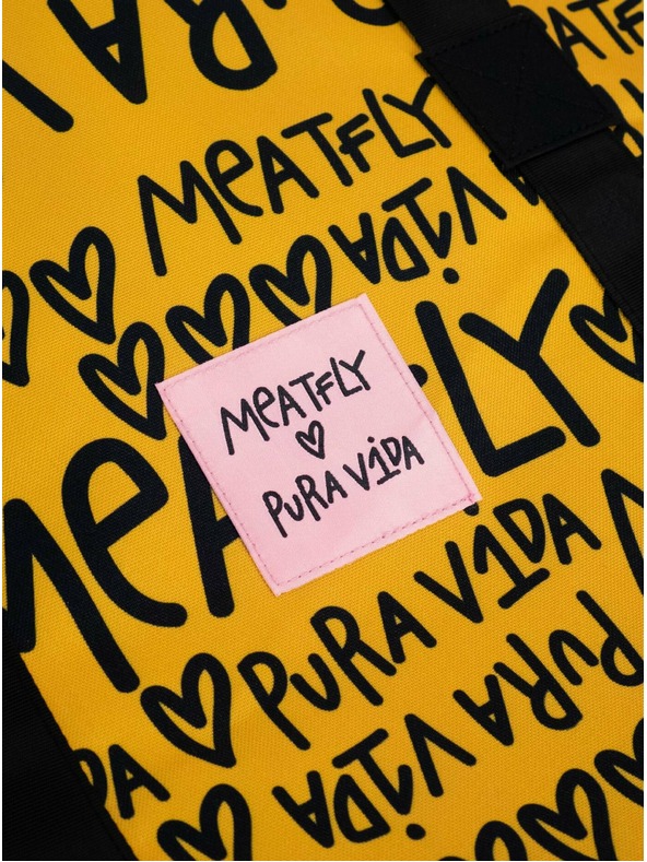 Meatfly Meatfly plažna torba X Pura Vida Skye Yellow/Black | Žuta | Veličina