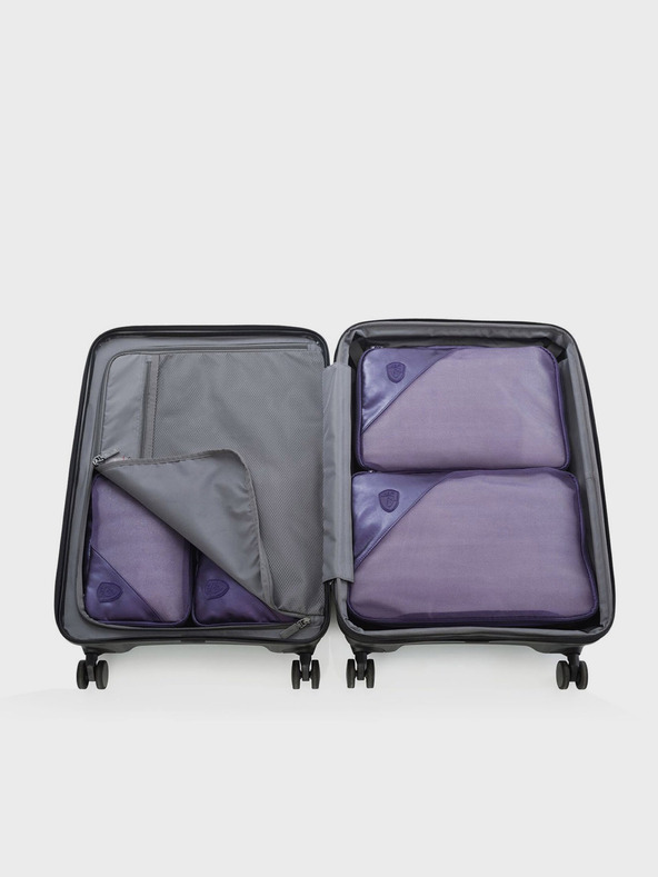 Heys Set od pet putnih torbica u tamno plavoj boji Heys Metallic Packing Cube 5pc