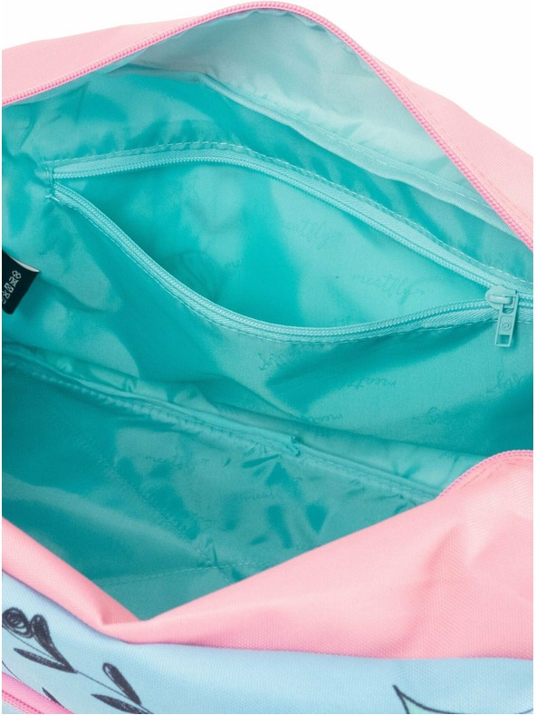 Meatfly Meatfly putna torba X Pura Vida Mavis Mint Flowers | Plava | Zapremina 26 L