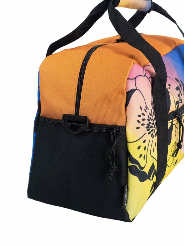 Meatfly Meatfly putna torba X Pura Vida Mavis Peach Flowers | Ružičasta | Zapremina 26 L