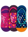 Meatfly Meatfly čarape Low Socks Poklon Paket Mornarsko Plava / Fuksija | Ljubičasta | Veličina