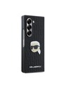 Karl Lagerfeld Karl Lagerfeld PU Saffiano Monogram Karl Head Stražnji Poklopac za Samsung Galaxy Z Fold 6 Crna