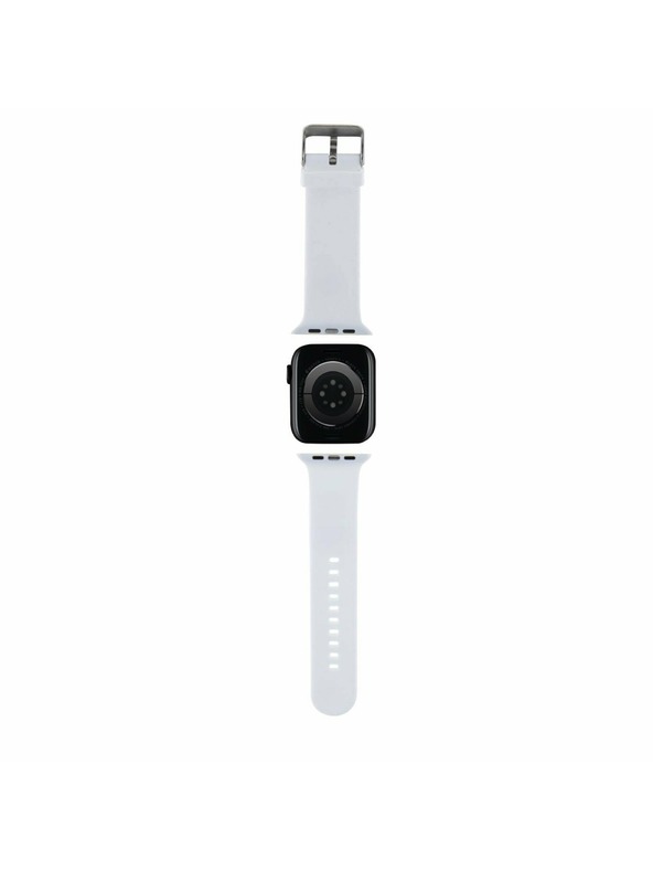 Karl Lagerfeld Karl Lagerfeld Karl and Choupette Glava NFT Remen za Apple Watch 38/40/41 Bijeli