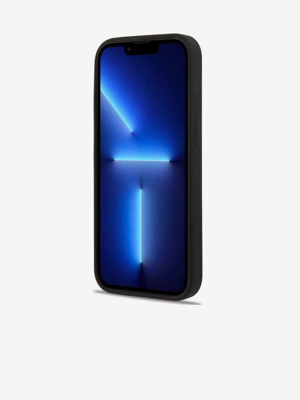 Karl Lagerfeld Karl Lagerfeld MagSafe Kompatibilni Poklopac Tekući silikonski Karl and Choupette za iPhone 14 Plus Crni