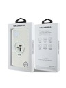 Karl Lagerfeld Karl Lagerfeld Stalak Karl and Choupette MagSafe Stražnji poklopac za iPhone 16 Plus Bijeli