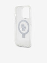 Karl Lagerfeld Ringstand Karl and Choupette MagSafe Stražnji poklopac za iPhone 15 Pro Max Bijeli Karl Lagerfeld
