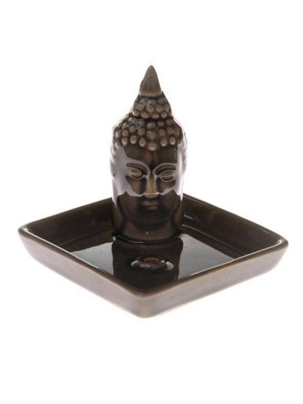 Casa de Engel Keramički stalak za mirisne štapiće, sivi, 0/60