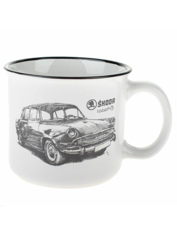 Casa de Engel Keramička šalica - Škoda 1000MB, 480ml, 6/36