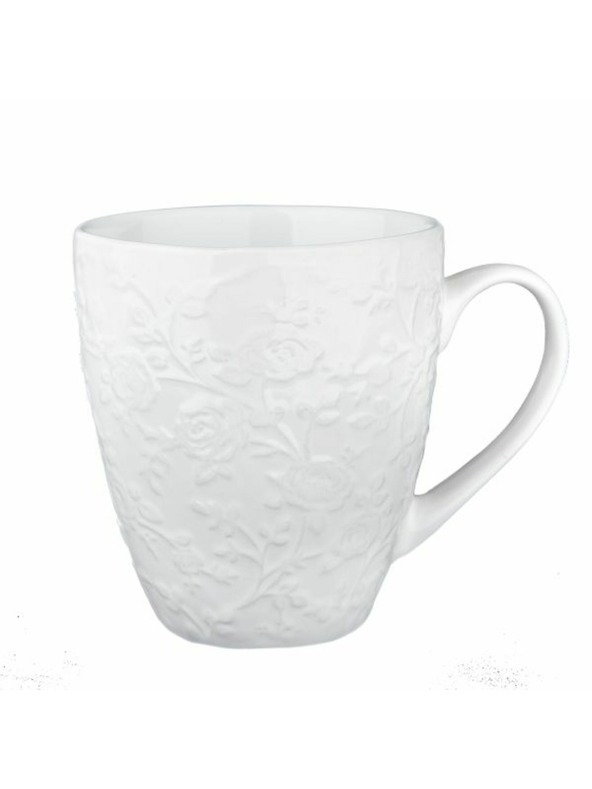 Casa de Engel Keramička šalica s cvjetićima, 6/24