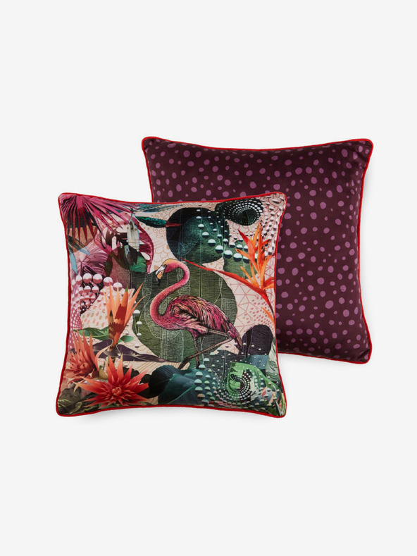 Hip Bedding Ljubičasti dvostrani jastuk s uzorkom i punjenjem Hip Bedding Sirke