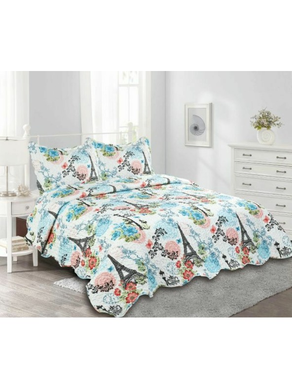 Casa de Engel Tekstilni prekrivač za jednostruki krevet + 1 jastuk, 0/6