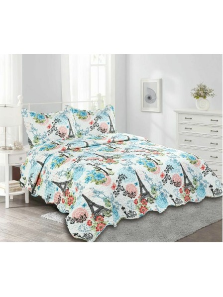 Casa de Engel Tekstilni prekrivač za brački krevet + 2 jastuka, 0/6