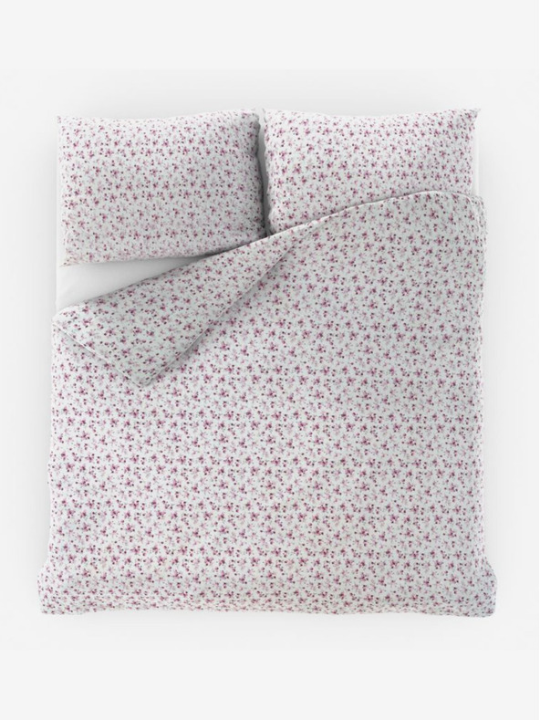 Kvalitex Francuska pamučna posteljina Provence Collection 240x200, 70x90cm Violeta ljubičasta Kvalitex