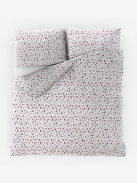 Kvalitex Francuska pamučna posteljina Provence Collection 240x200, 70x90cm Violeta ljubičasta Kvalitex