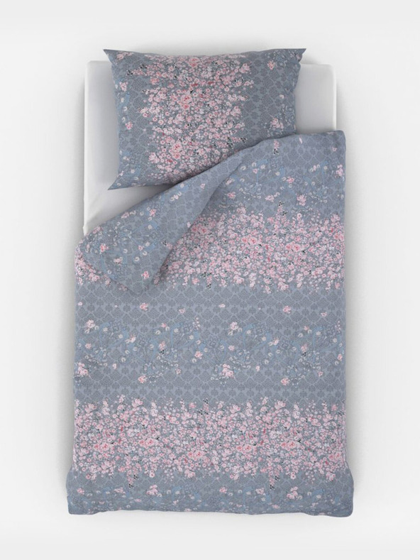 Kvalitex Francuska pamučna posteljina PROVENCE COLLECTION 240x200, 70x90cm MILENA roza