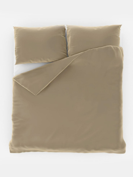 Kvalitex Satenska francuska posteljina LUXURY COLLECTION 1+2, 240x200, 70x90cm bež