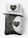 Kvalitex 3D posteljina 140x200, 70x90cm Love