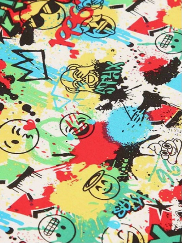 Styx Styx art emoji plahte od pamučnog satena