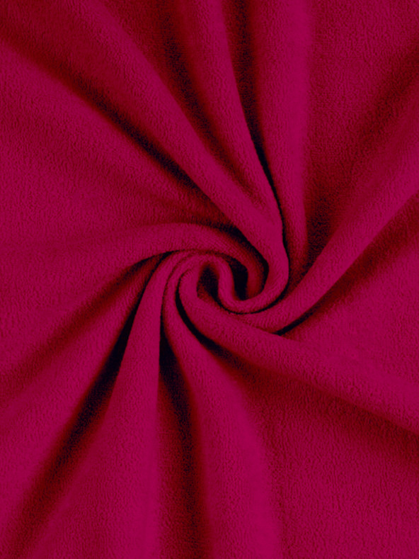 Kvalitex Posteljina od frotira 140x200cm bordo Kvalitex