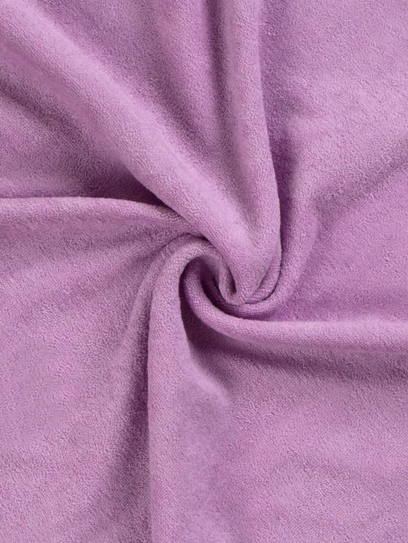 Kvalitex Jednostruka posteljina od frotira 90x200cm svijetloljubičasta Kvalitex