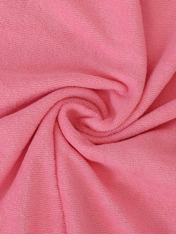 Kvalitex Plahta od frotira 220x200cm roza Kvalitex