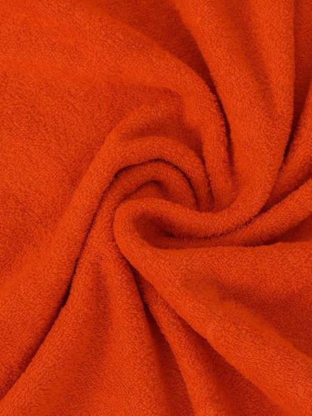 Kvalitex Frotir prostirač za jednokrevetnu sobu 90x200cm narančasti