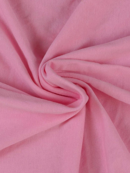 Kvalitex Posteljina od žerseja s likrom 220x200cm svijetlo roza Kvalitex