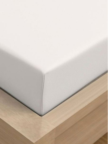 Kvalitex Jersey plahta s licrom 180x200cm bijela Kvalitex