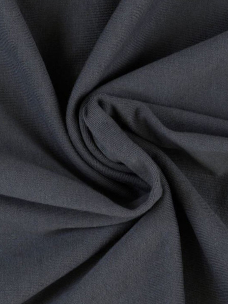 Kvalitex Jersey plahta za bračni krevet 220x200cm tamnosiva