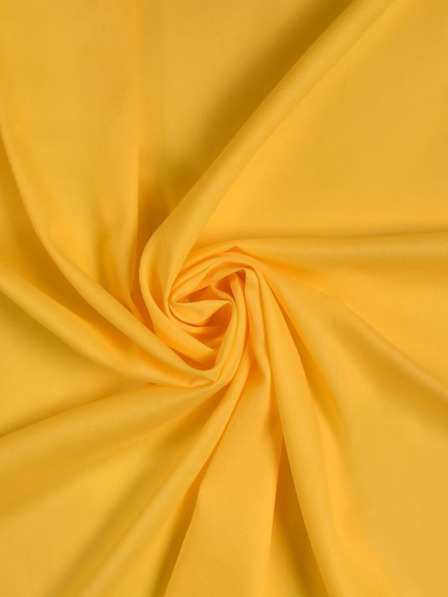 Kvalitex Rastezljivo pamučno plahto 90x200cm žuta Kvalitex