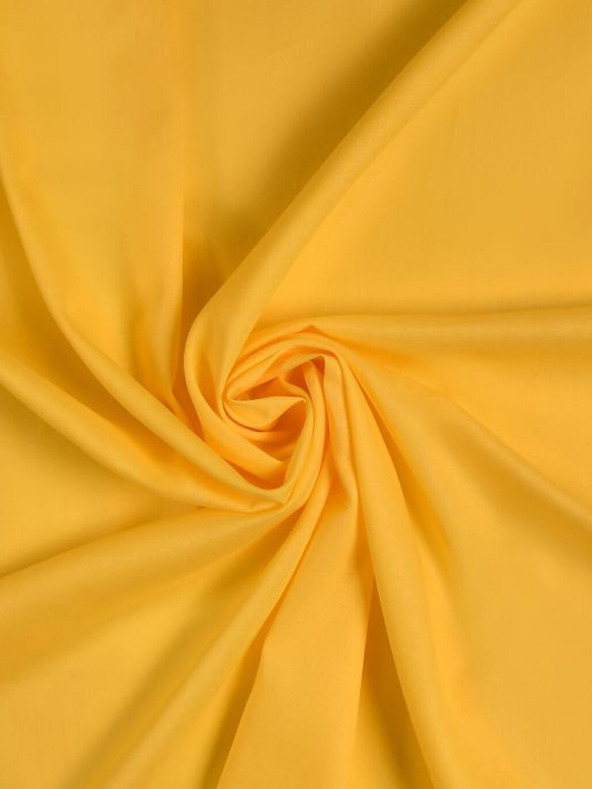 Kvalitex Rastezljivo pamučno plahto 90x200cm žuta Kvalitex