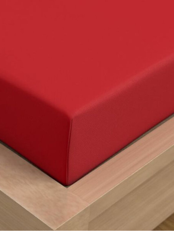 Kvalitex Satensko plahta Luxury Collection 220x200cm crvena Kvalitex