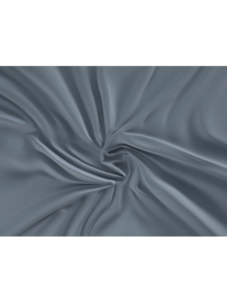 Kvalitex Satenska plahta Luxury Collection 200x200cm tamno siva Kvalitex