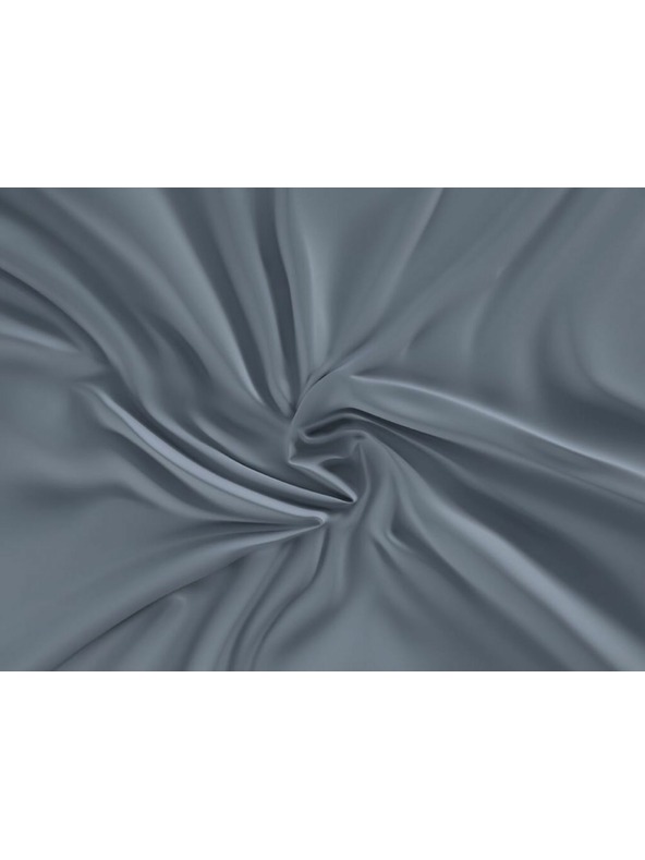 Kvalitex Satenska plahta Luxury Collection 200x200cm tamno siva Kvalitex