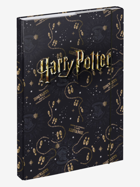 BAAGL  Crne mape za školske bilježnice A4 Harry Potter Pobertův plánek Baagl