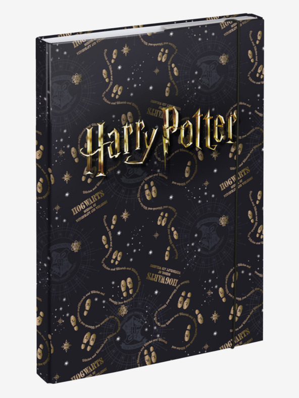BAAGL  Crne mape za školske bilježnice A4 Harry Potter Pobertův plánek Baagl
