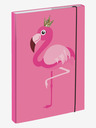 BAAGL  Pink Ploče za školske bilježnice A4 Flamingo Baagl