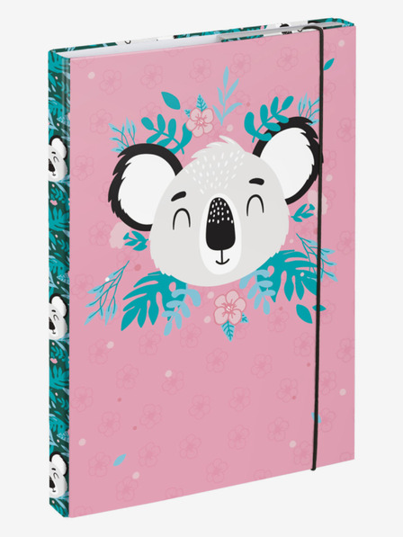 BAAGL  Baby Koala Baagl Pink A4 ploče za bilježnice